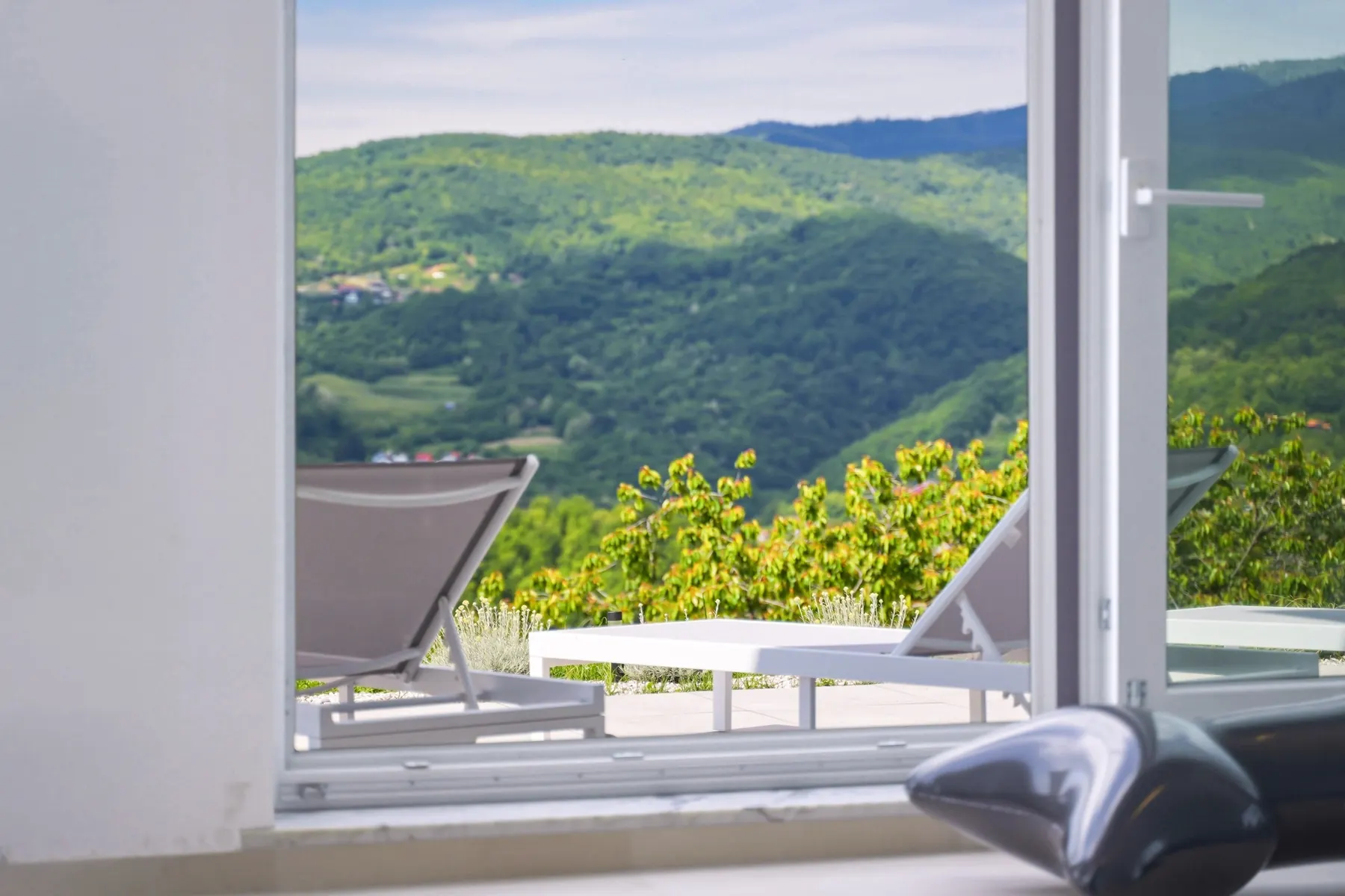 Pool and terrace view